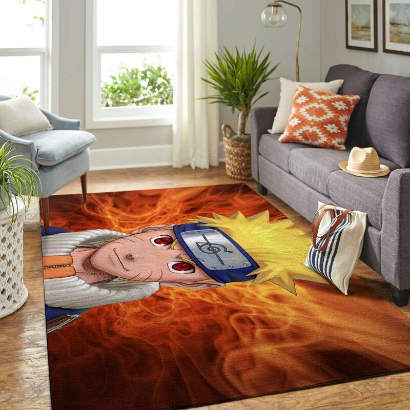 Amazon Naruto Themed Living Room Area Rug