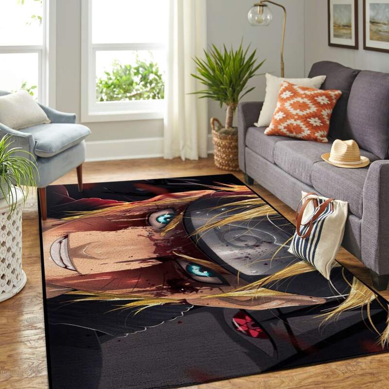 Amazon Naruto Themed Living Room Area Rug