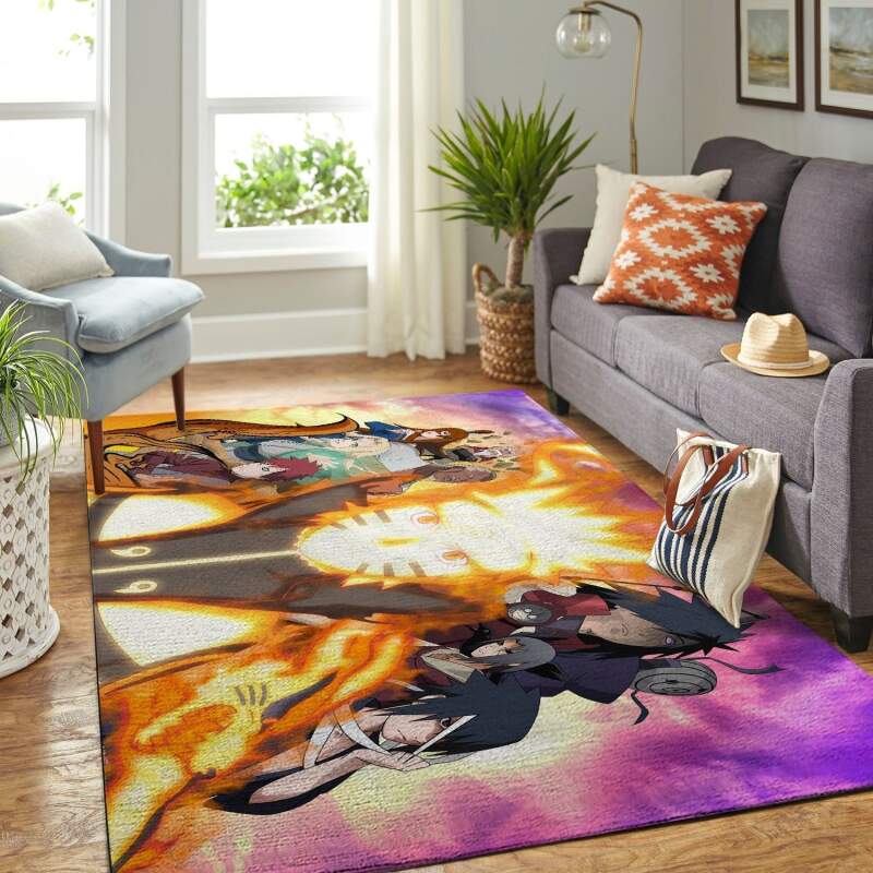 Amazon Naruto Themed Living Room Area Rug