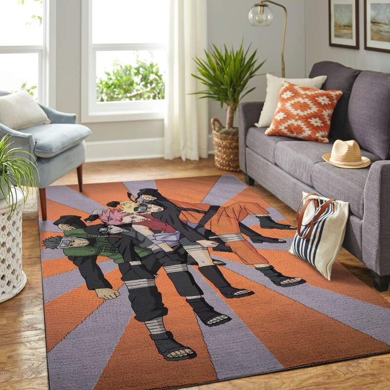 Amazon Naruto Themed Living Room Area Rug