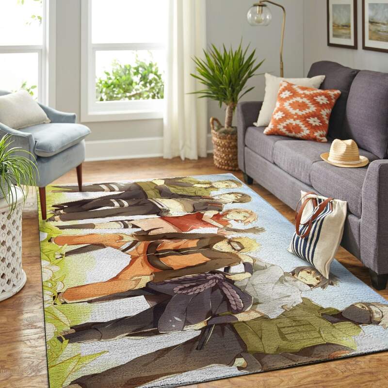 Amazon Naruto Themed Living Room Area Rug