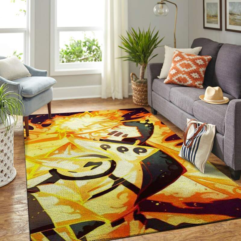 Amazon Naruto Themed Living Room Area Rug