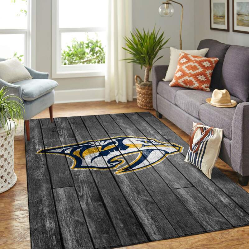 Amazon Nashville Predators Living Room Area Rug