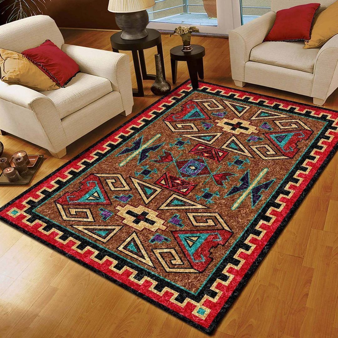 Amazon Native American Lm0010r Living Room Area Rug