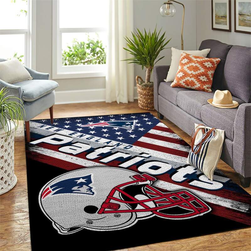 Amazon New England Patriots Living Room Area Rug