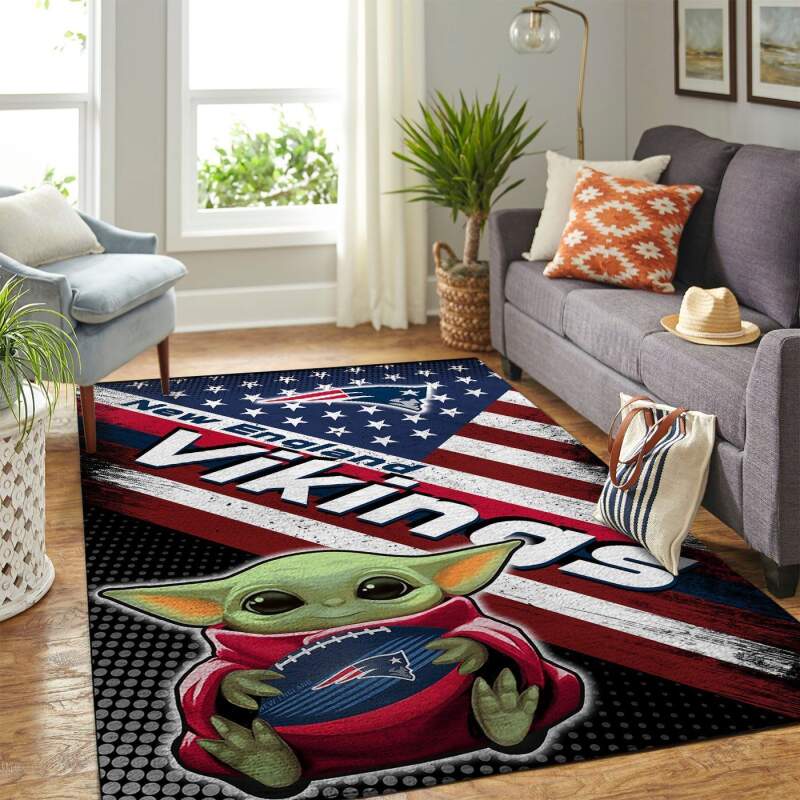 Amazon New England Patriots Living Room Area Rug