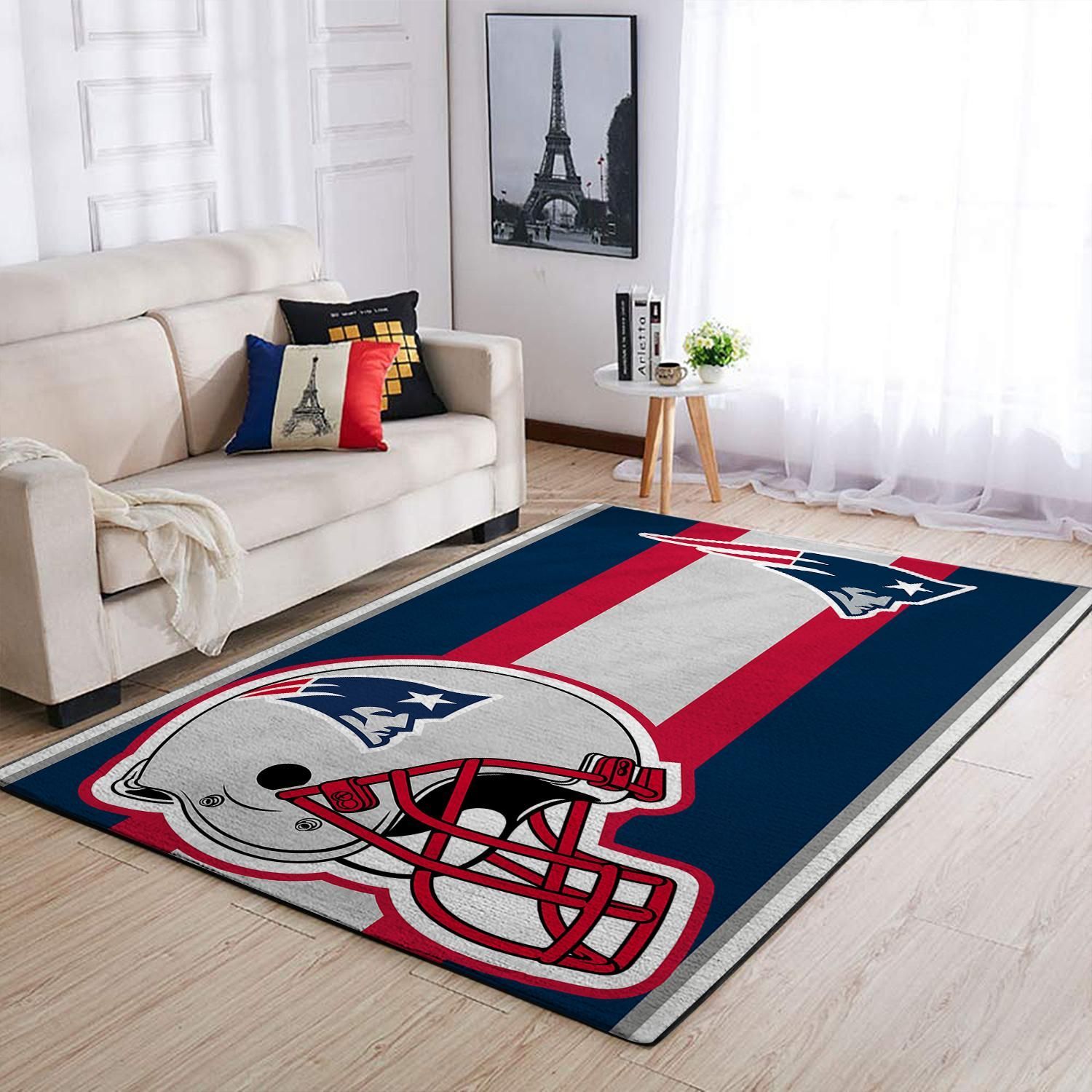 Amazon New England Patriots Living Room Area Rug