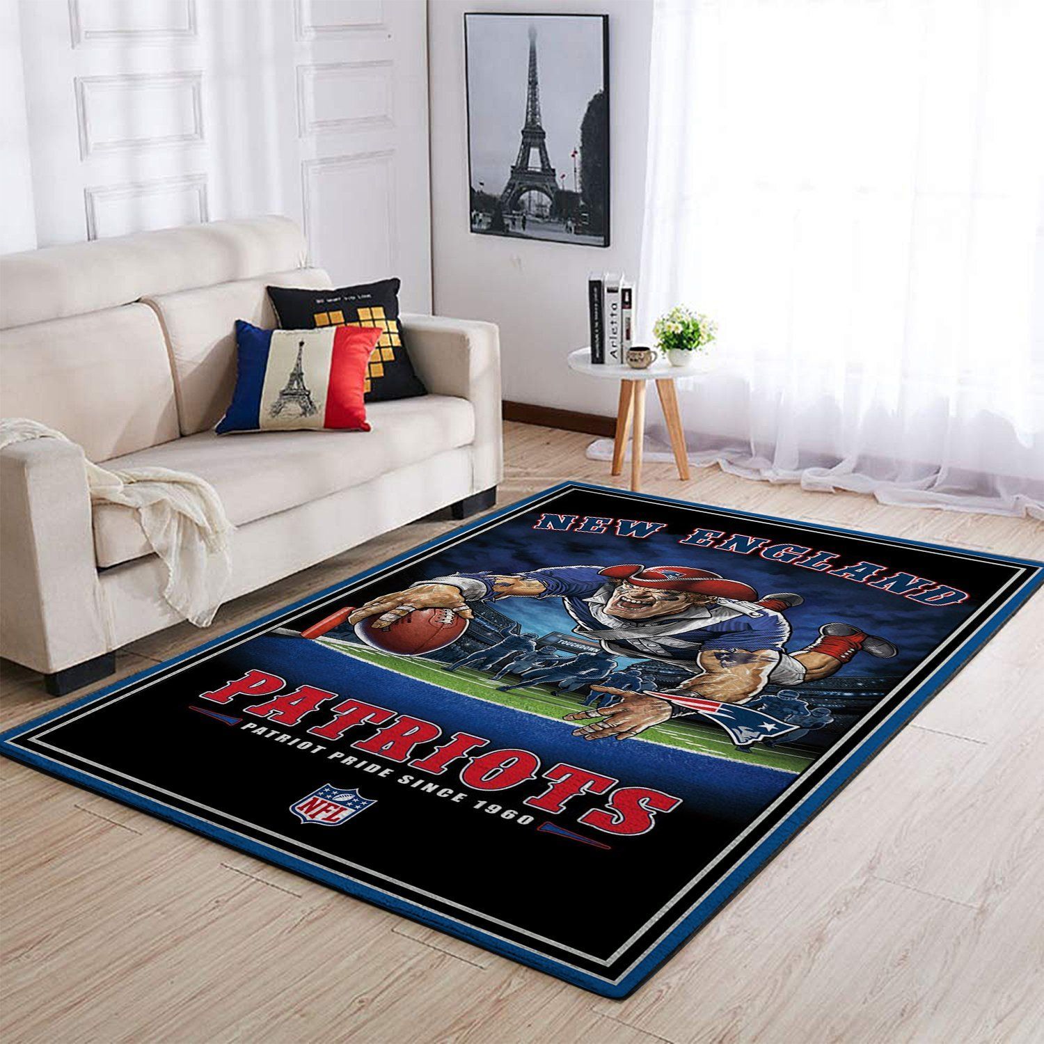 Amazon New England Patriots Living Room Area Rug