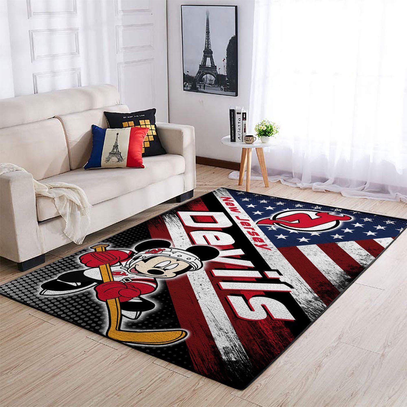 Amazon New Jersey Devils Living Room Area Rug