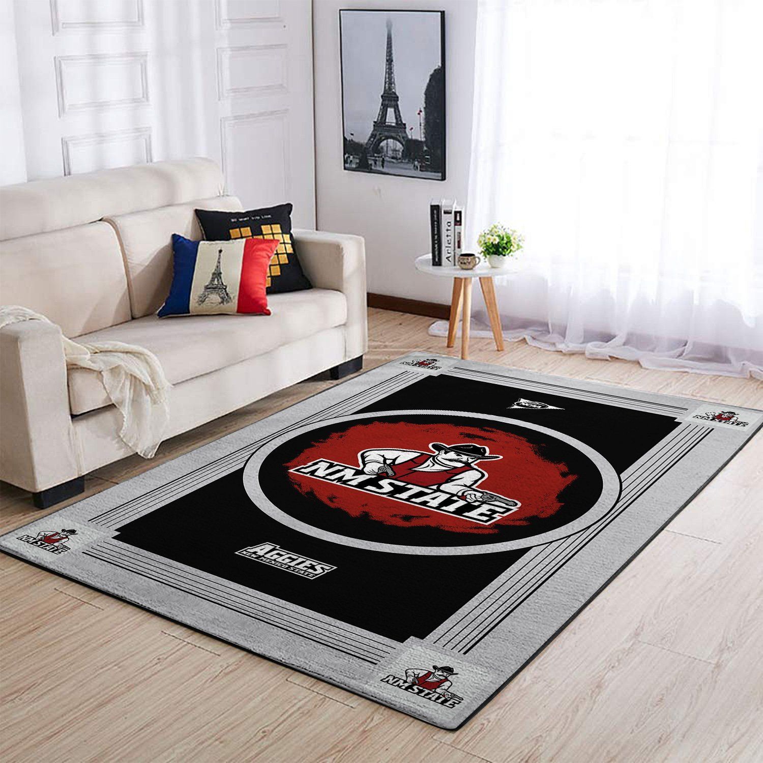 Amazon New Mexico State Aggies Living Room Area Rug