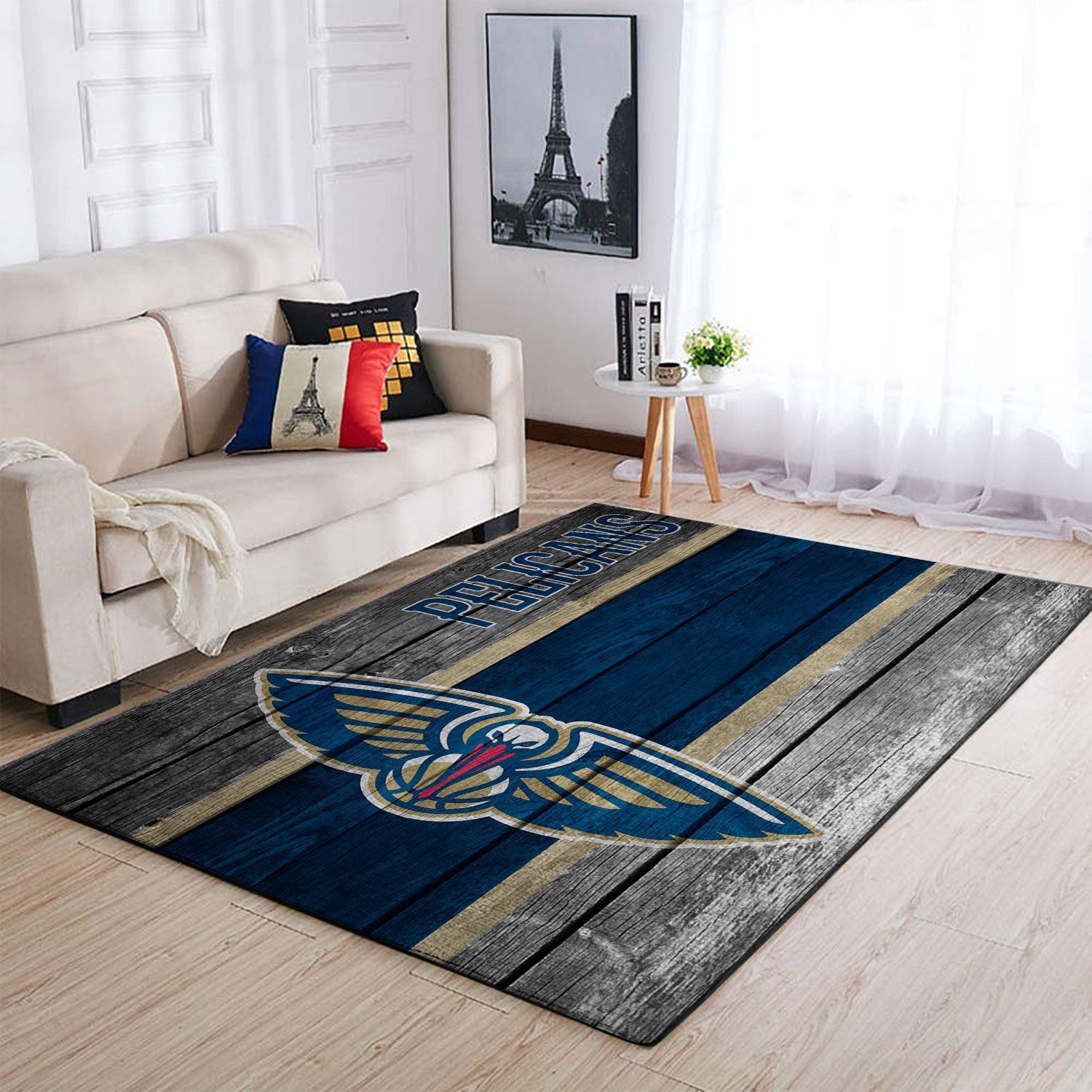 Amazon New Orleans Pelicans Living Room Area Rug