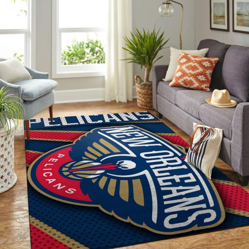Amazon New Orleans Pelicans Living Room Area Rug