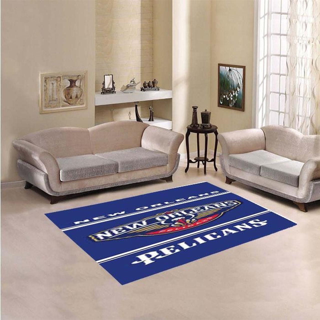 Amazon New Orleans Pelicans Living Room Area Rug