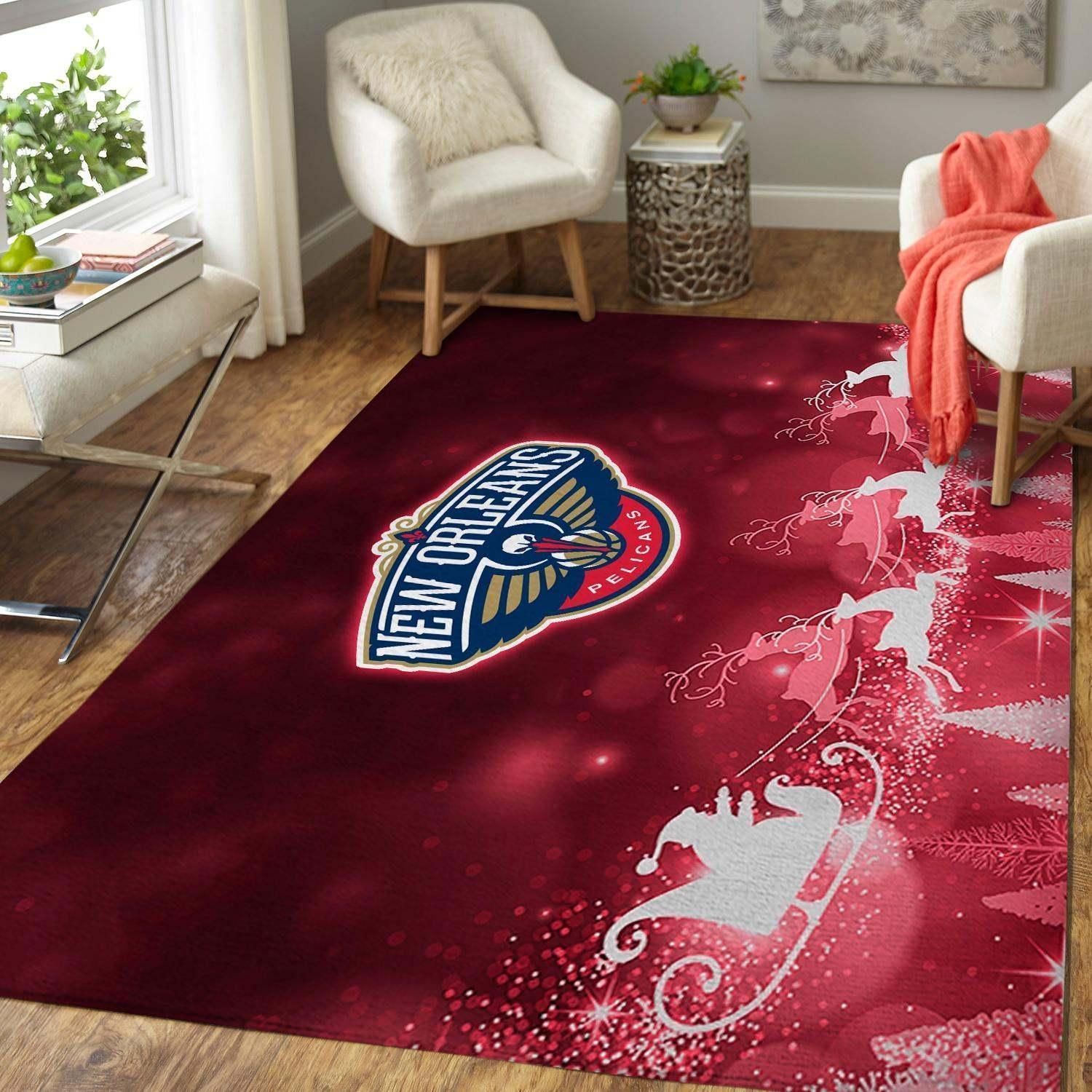 Amazon New Orleans Pelicans Living Room Area Rug