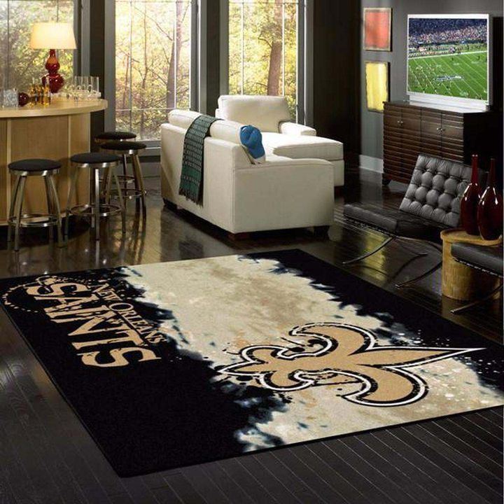 Amazon New Orleans Saints Living Room Area Rug