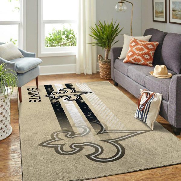 Amazon New Orleans Saints Living Room Area Rug