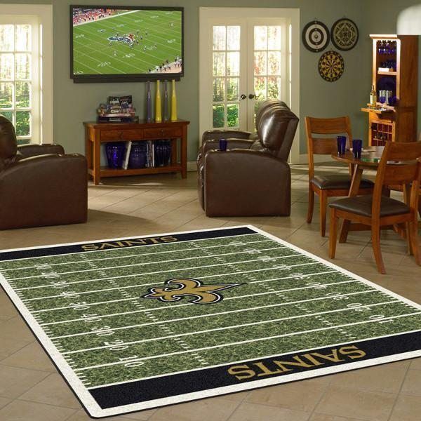 Amazon New Orleans Saints Living Room Area Rug