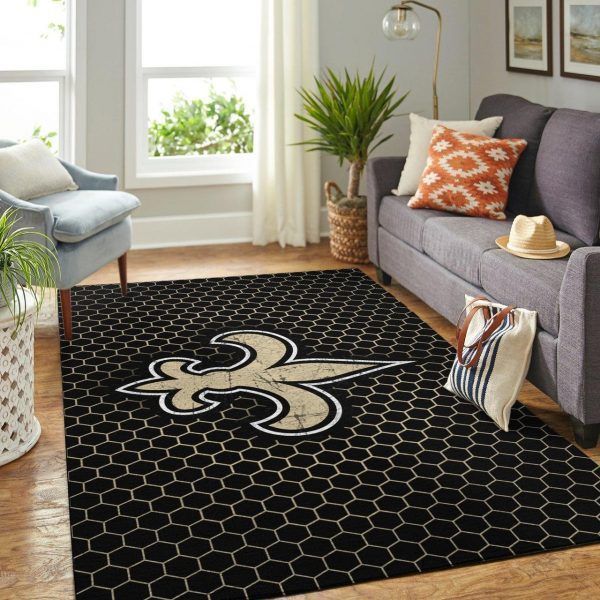 Amazon New Orleans Saints Living Room Area Rug