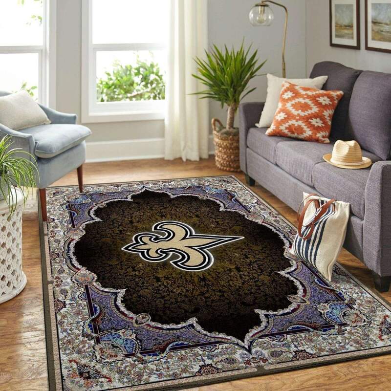 Amazon New Orleans Saints Living Room Area Rug