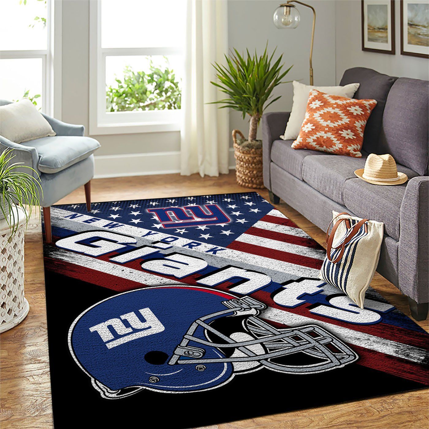 Amazon New York Giants Living Room Area Rug