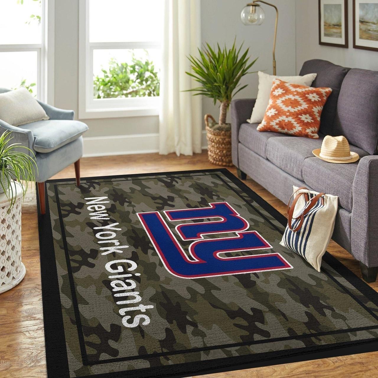 Amazon New York Giants Living Room Area Rug