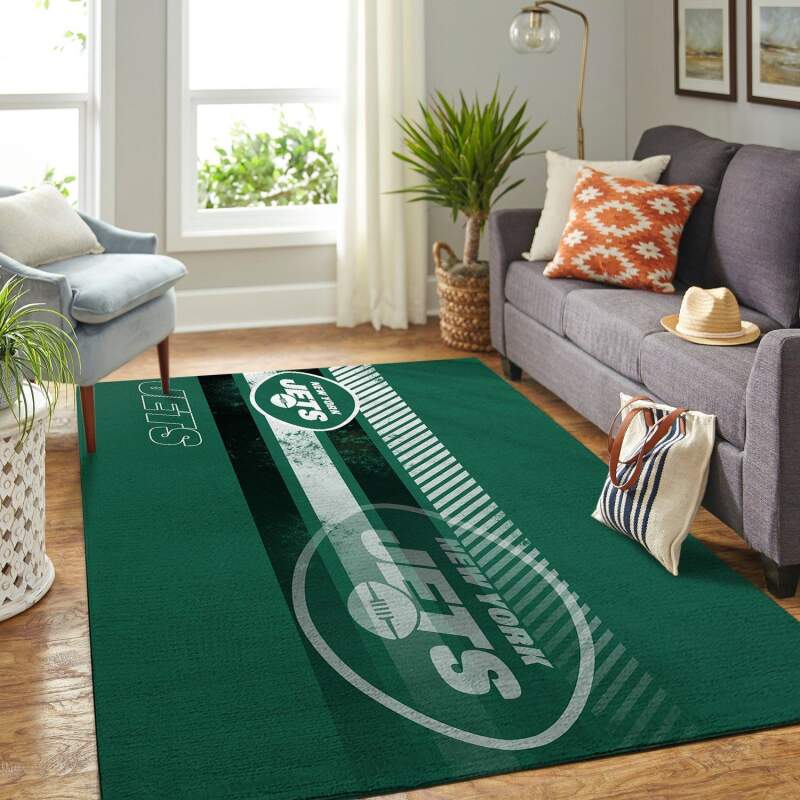 Amazon New York Jets Living Room Area Rug