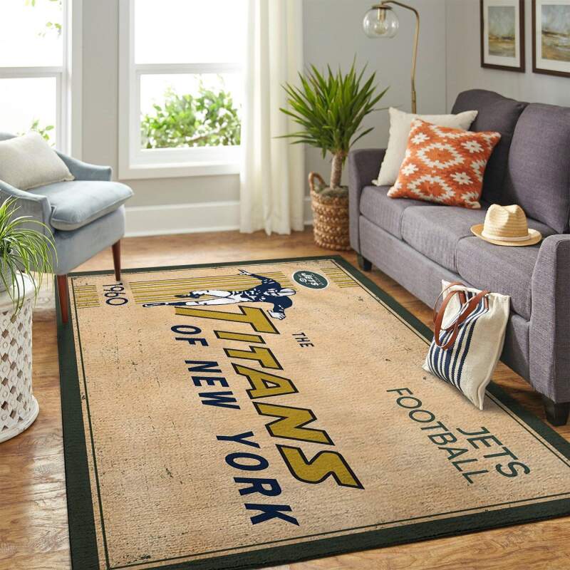 Amazon New York Jets Living Room Area Rug