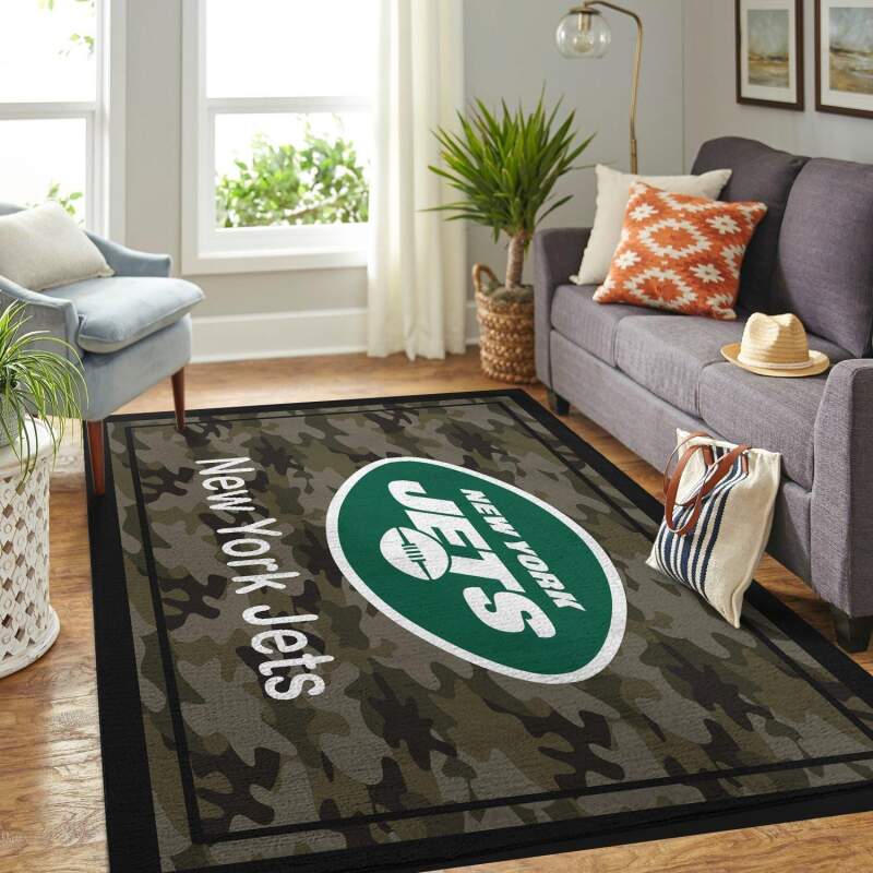 Amazon New York Jets Living Room Area Rug