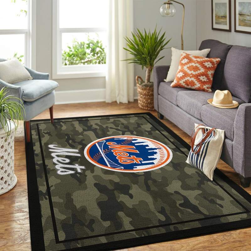 Amazon New York Mets Living Room Area Rug
