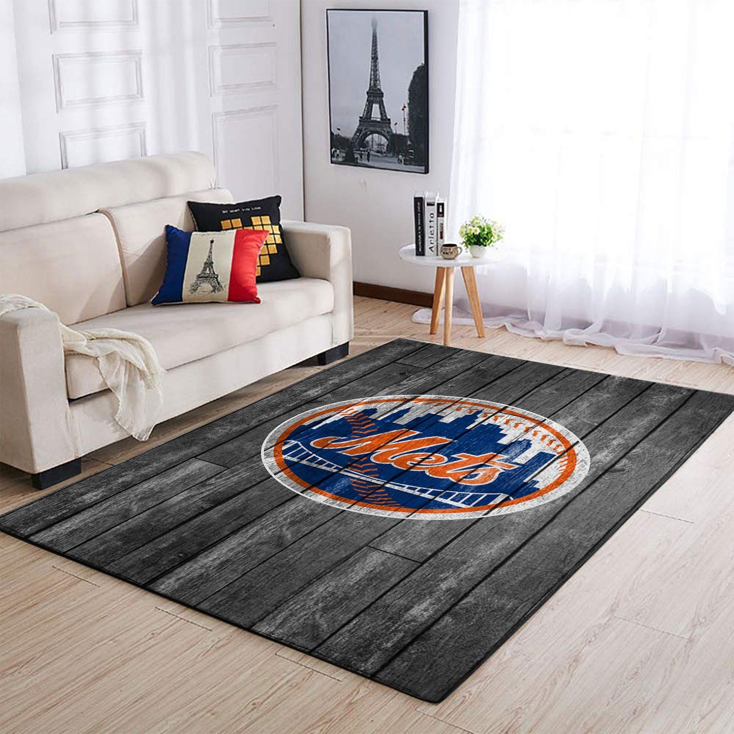Amazon New York Mets Living Room Area Rug