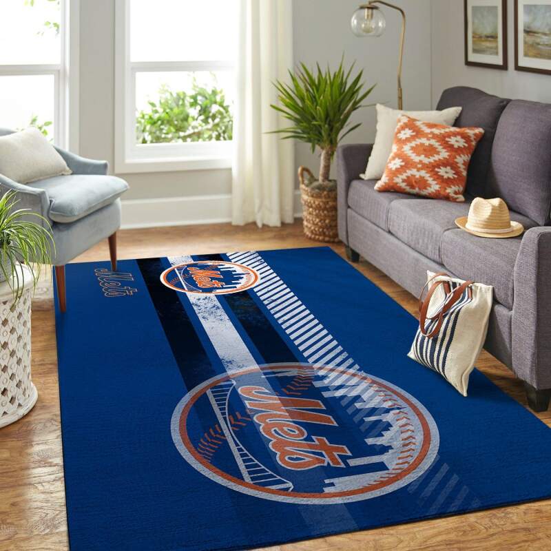 Amazon New York Mets Living Room Area Rug