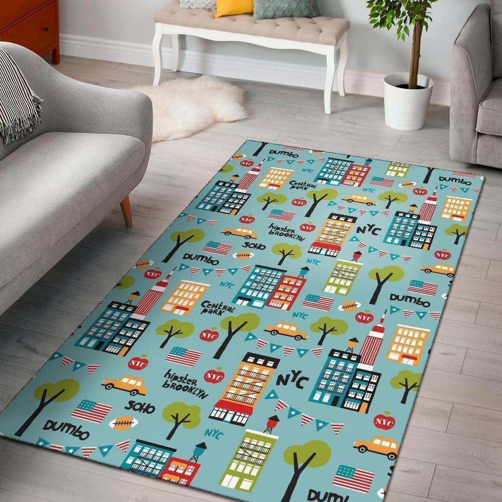 Amazon New York Mets Living Room Area Rug