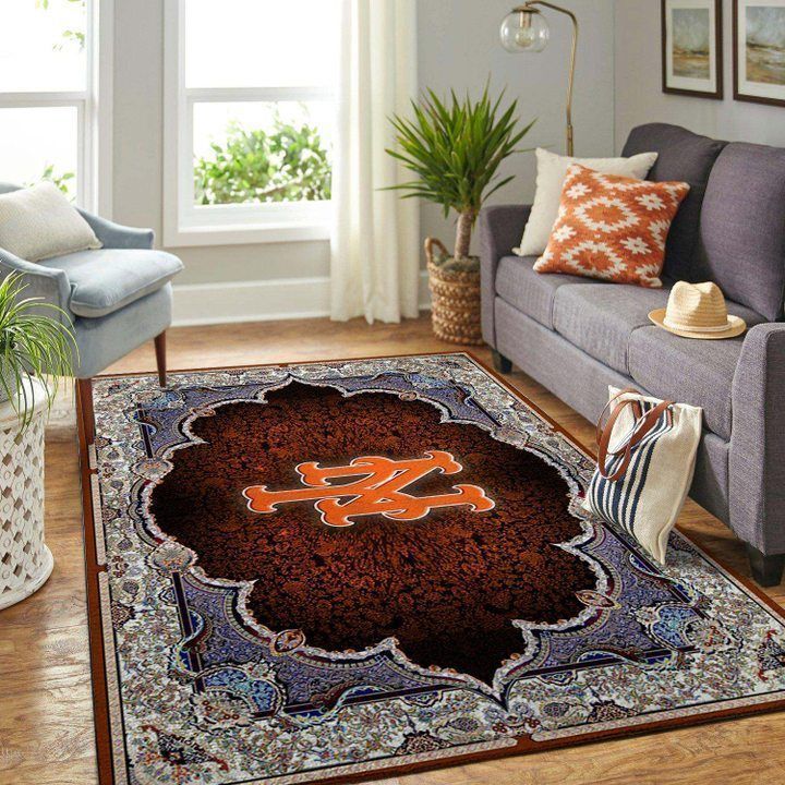 Amazon New York Mets Living Room Area Rug
