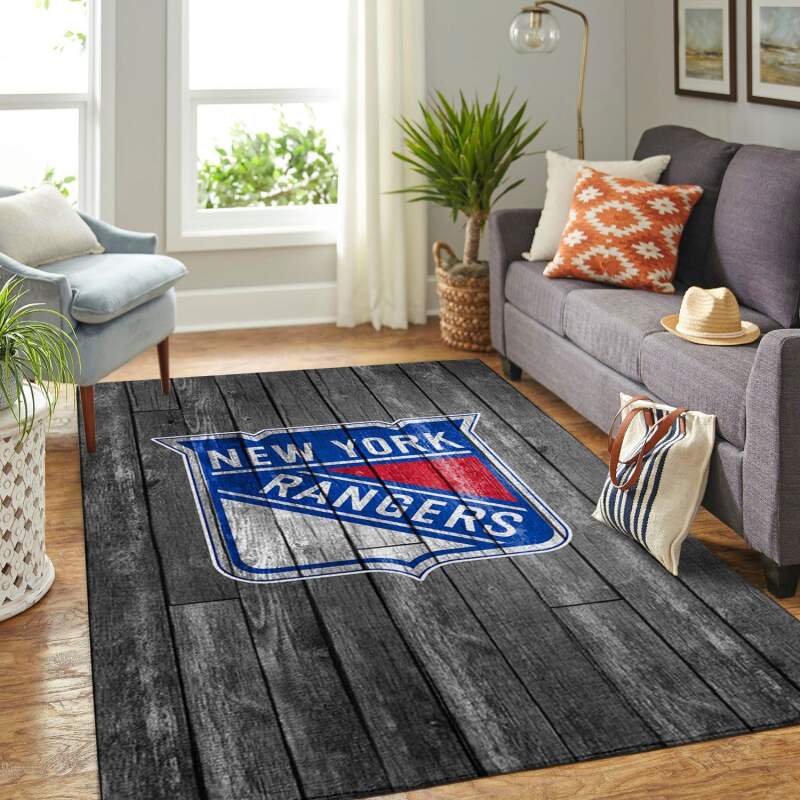 Amazon New York Rangers Living Room Area Rug