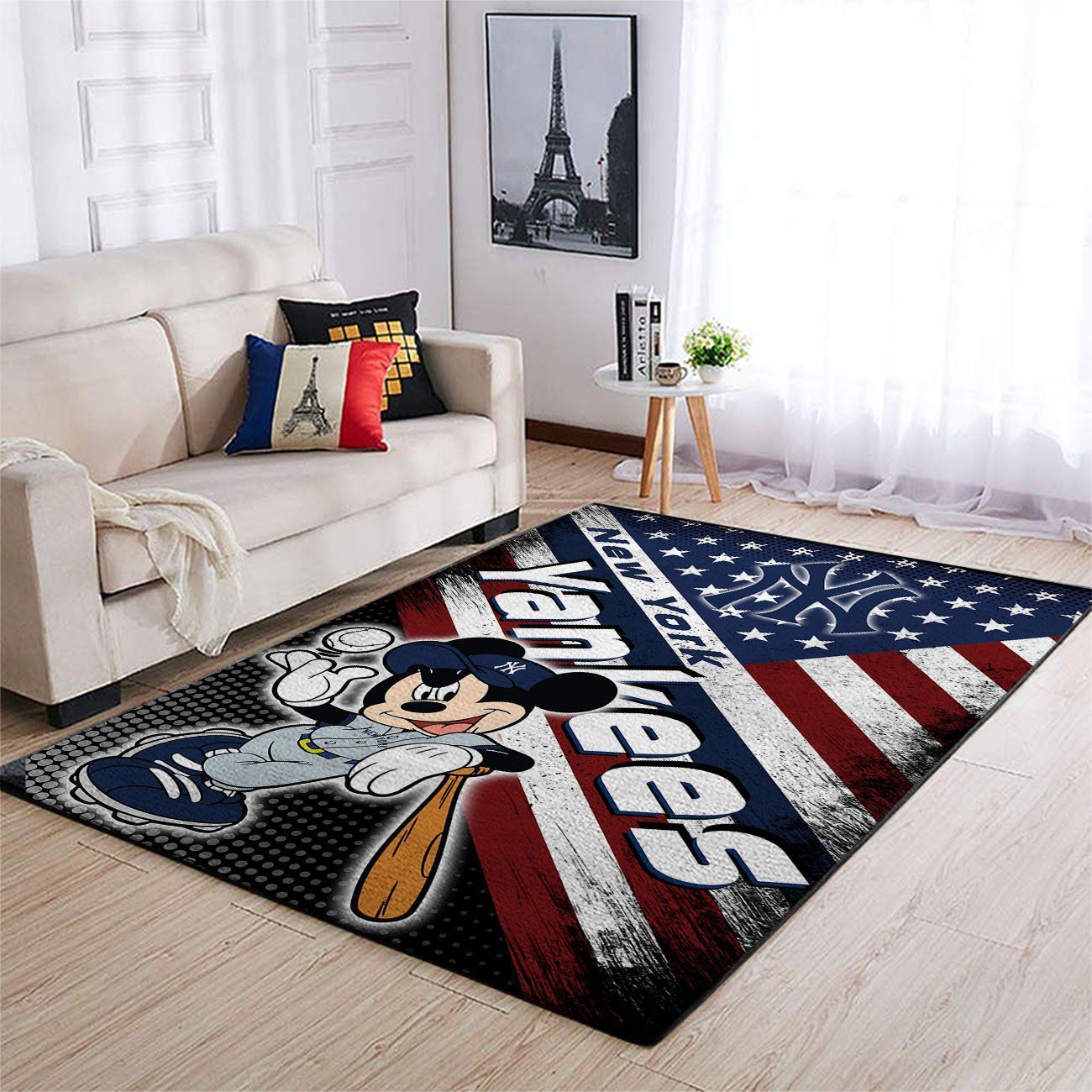 Amazon New York Yankees Living Room Area Rug