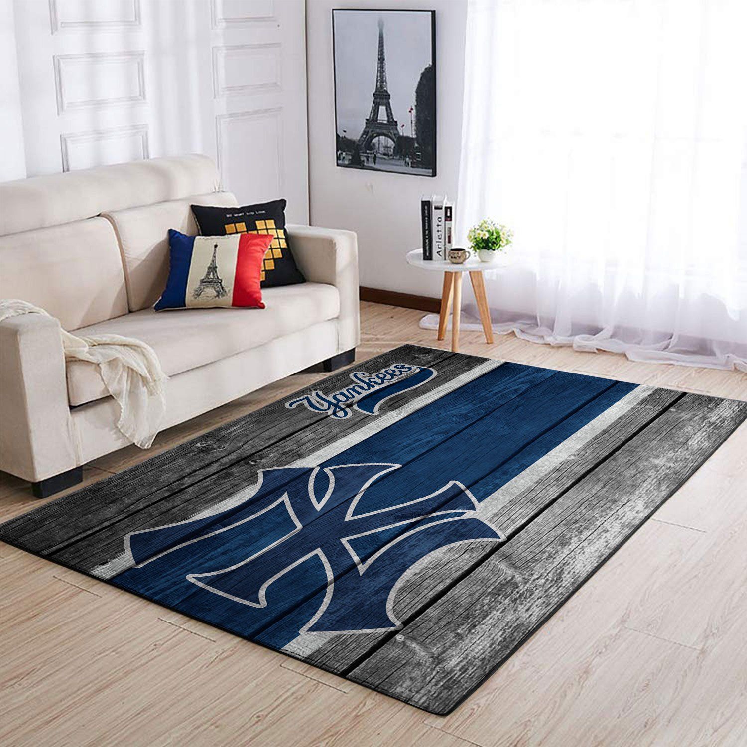 Amazon New York Yankees Living Room Area Rug