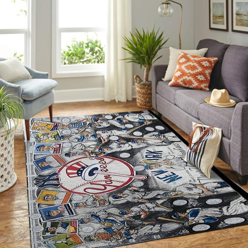 Amazon New York Yankees Living Room Area Rug
