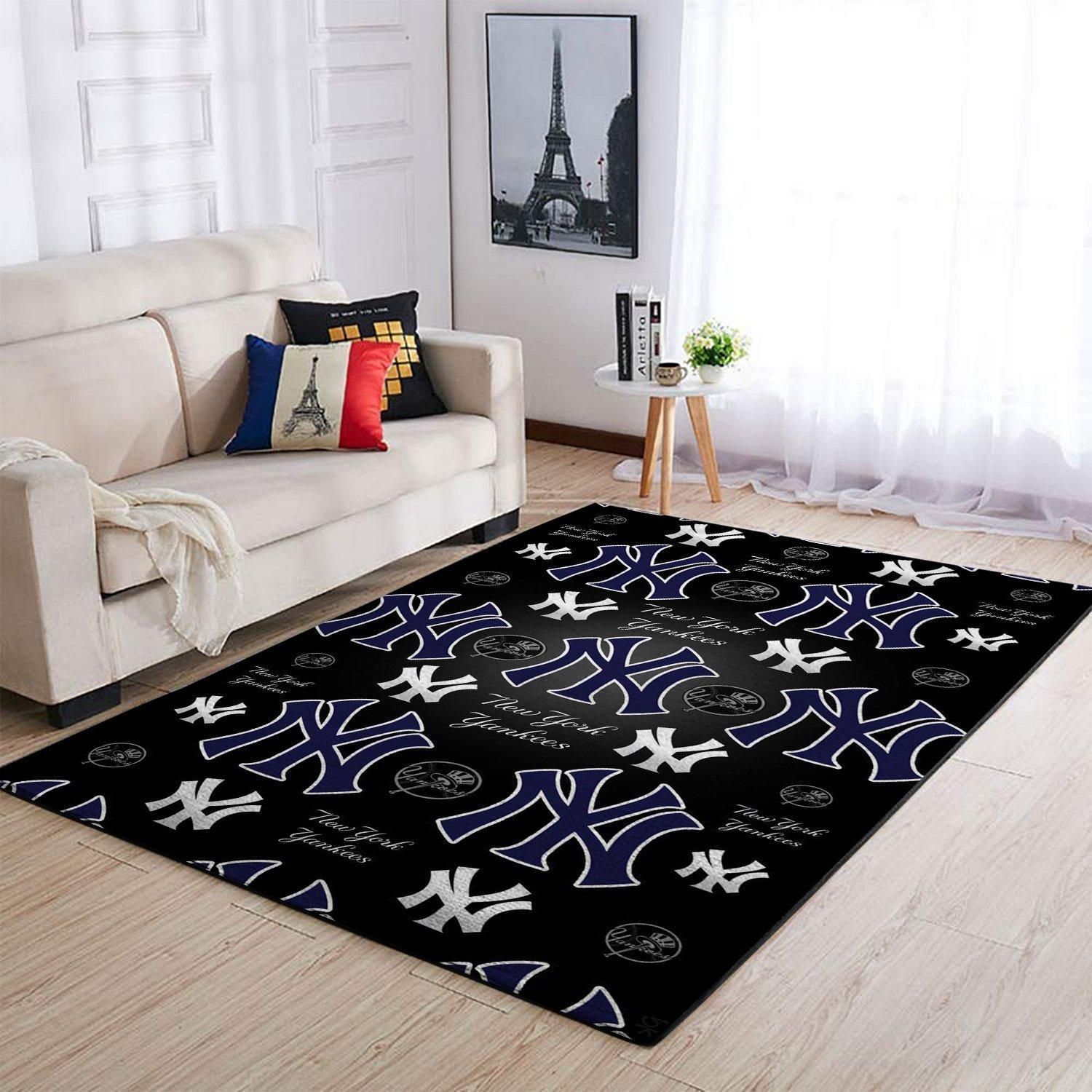 Amazon New York Yankees Living Room Area Rug