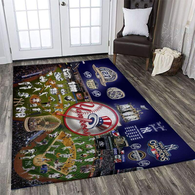 Amazon New York Yankees Living Room Area Rug