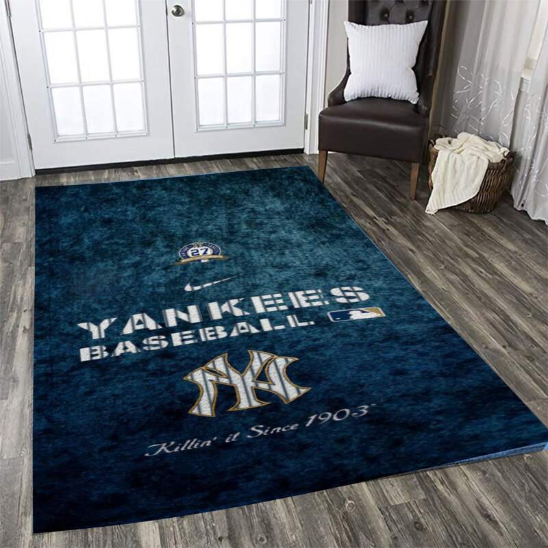 Amazon New York Yankees Living Room Area Rug