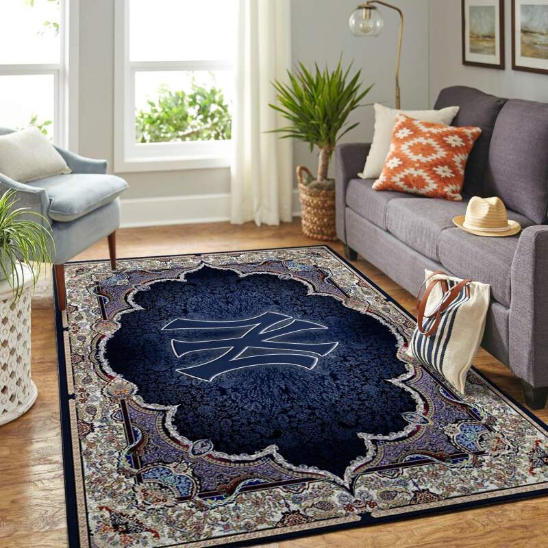 Amazon New York Yankees Living Room Area Rug