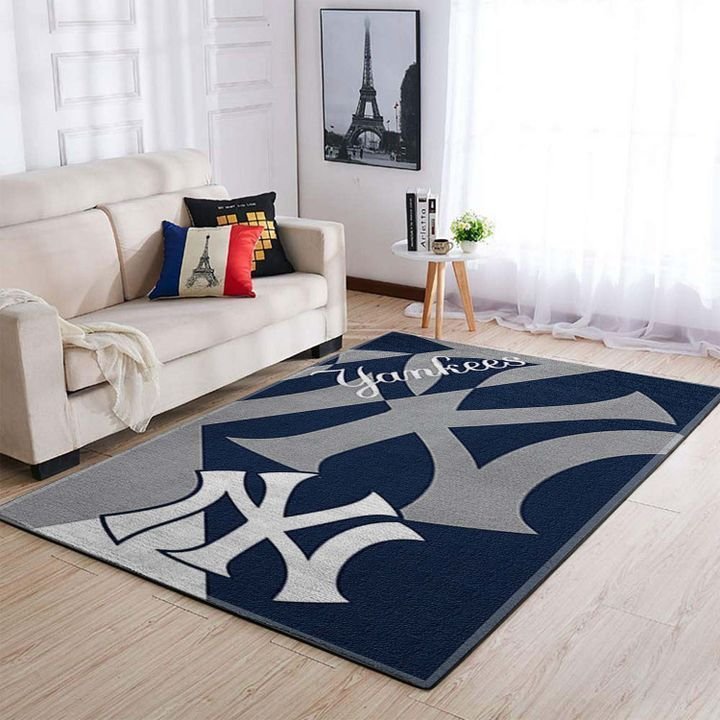 Amazon New York Yankees Living Room Area Rug