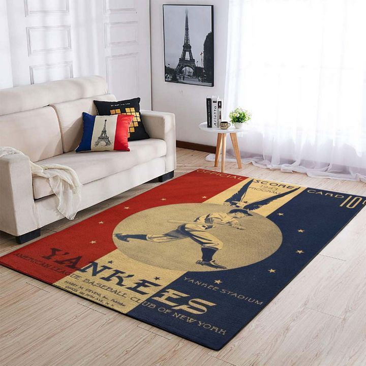 Amazon New York Yankees Living Room Area Rug