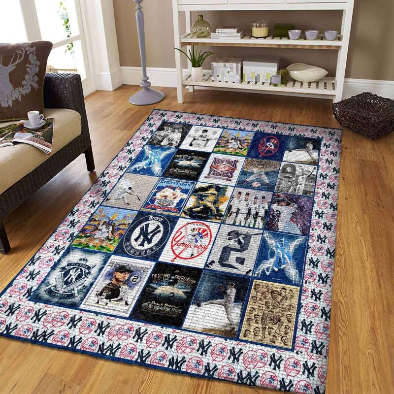 Amazon New York Yankees Living Room Area Rug