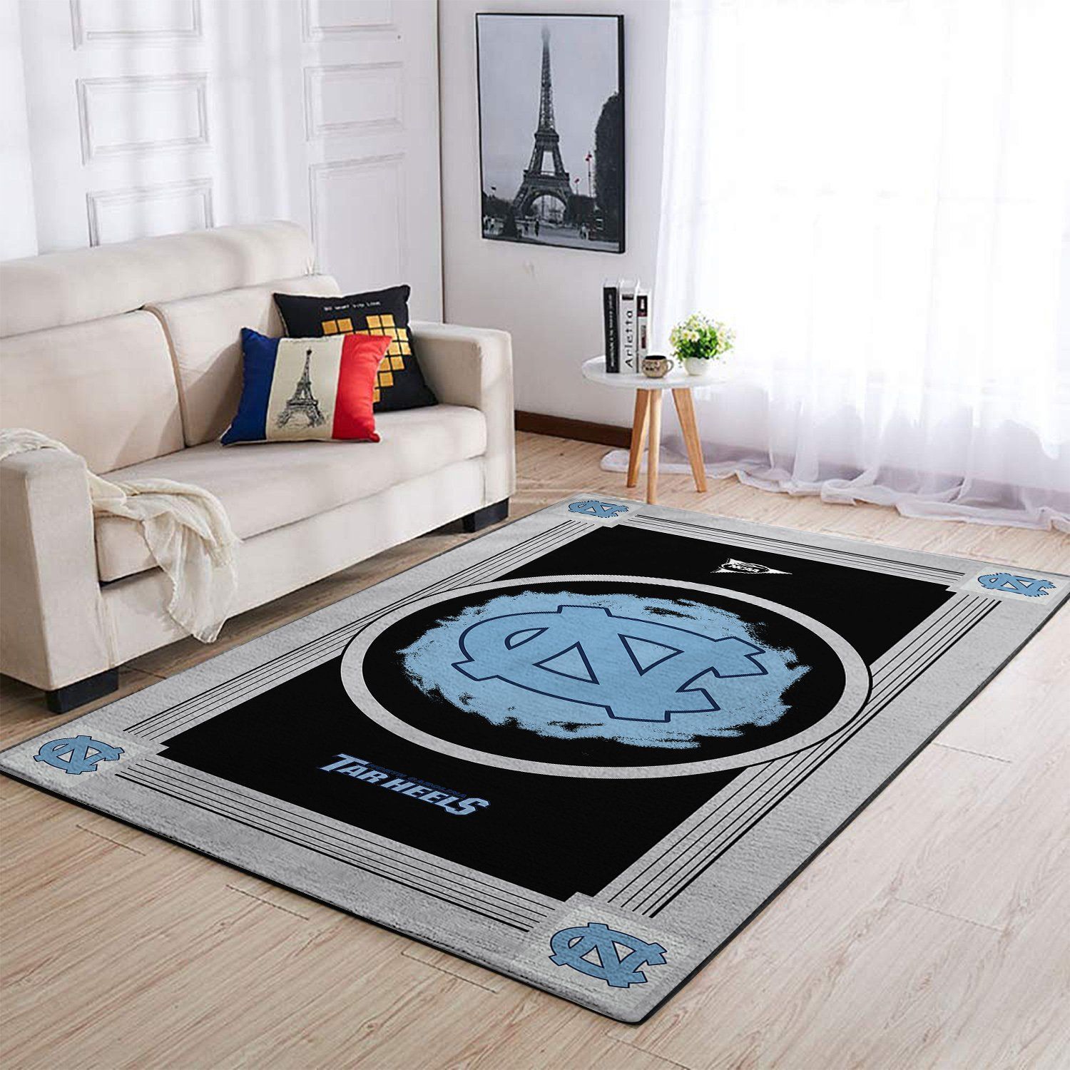 Amazon North Carolina Tar Heels Living Room Area Rug