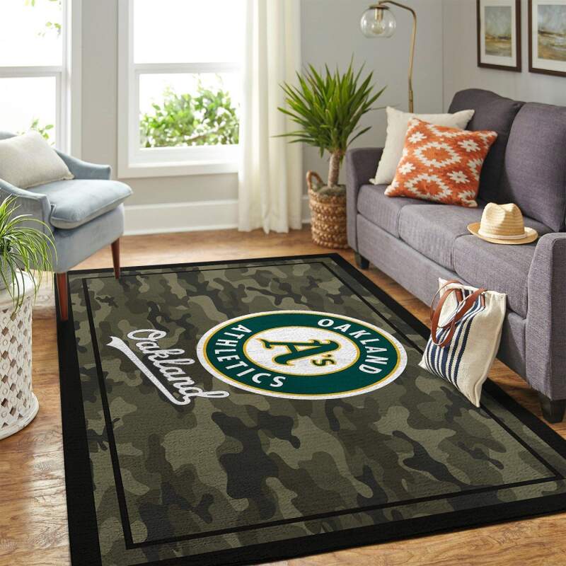 Amazon Oakland Athletics Living Room Area Rug