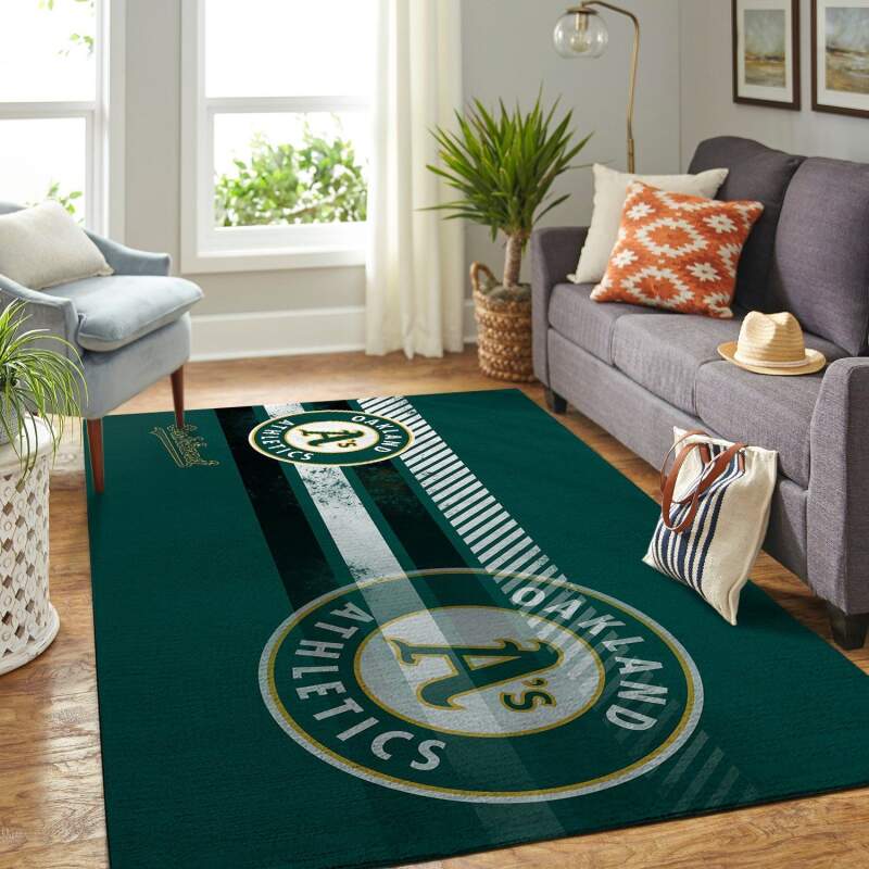 Amazon Oakland Athletics Living Room Area Rug
