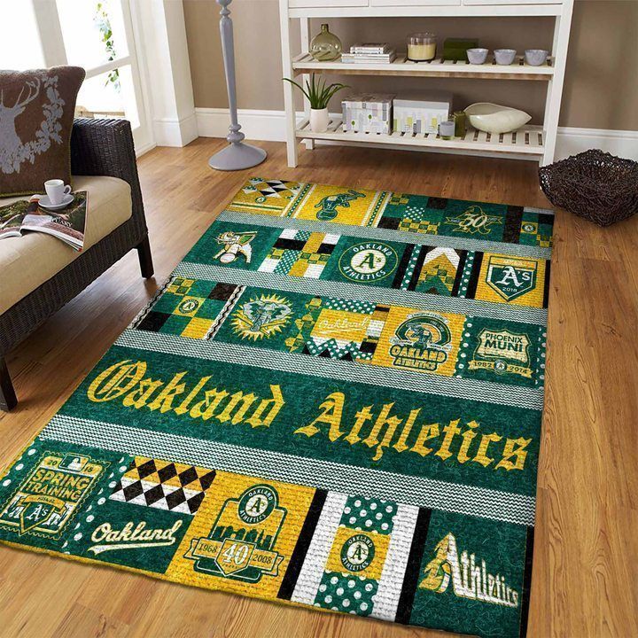 Amazon Oakland Athletics Living Room Area Rug