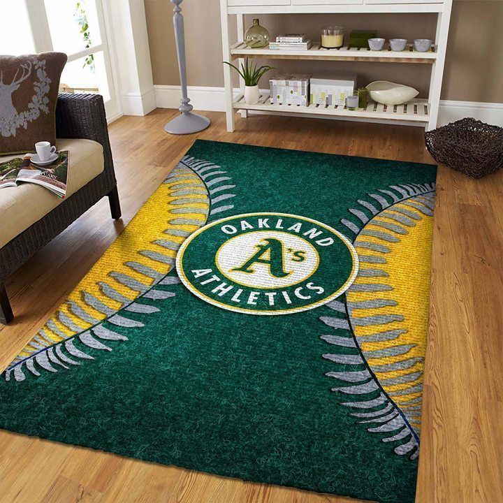 Amazon Oakland Athletics Living Room Area Rug