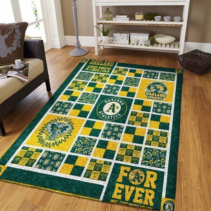 Amazon Oakland Athletics Living Room Area Rug